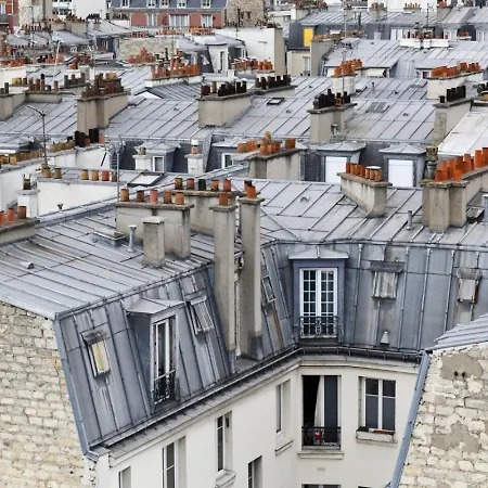 Vibrant 1br With Balcony And View Of Eiffel Tower